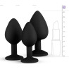 EasyToys Anal Collection Pack de 3 plugs Bijou